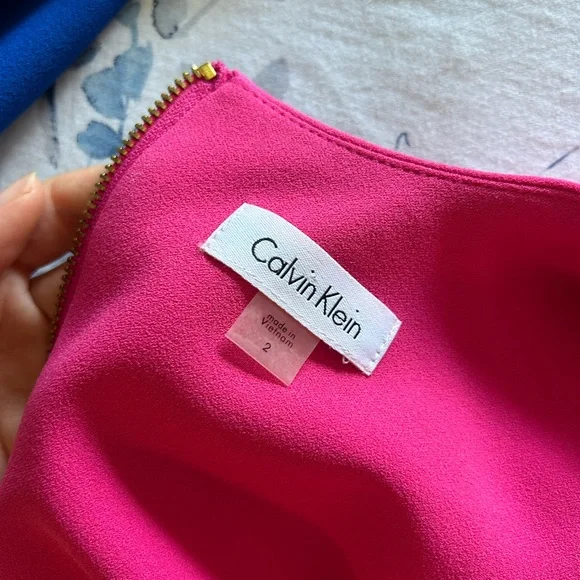 Calvin Klein Fuchsia Dress - Picture 2 of 5